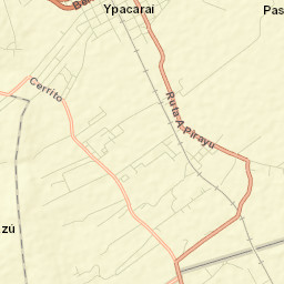 Ypacarai Street Map