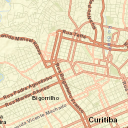 Curitiba Street Map