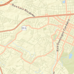 Campo Largo Street Map