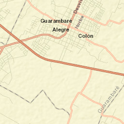 Guarambaré Street Map