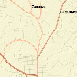 Yaguarón Street Map