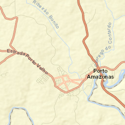 Porto Amazonas Street Map