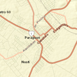 Paraguarí Street Map