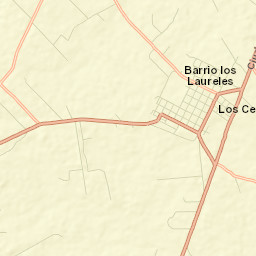 Cedrales Street Map