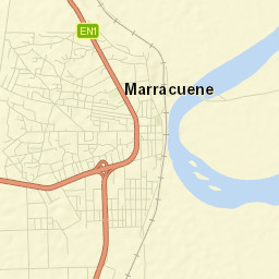 Marracuene District Street Map