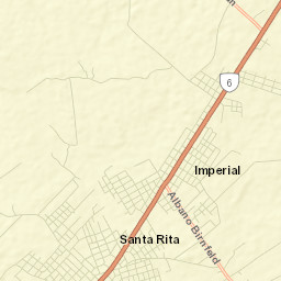 Santa Rita Street Map