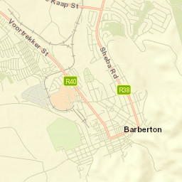 Barberton Street Map