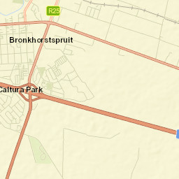 Bronkhorstspruit Street Map