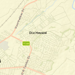Witbank Street Map