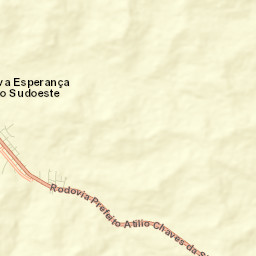 Nova Esperança do Sudoeste Street Map