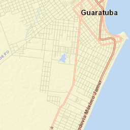 Guaratuba Street Map