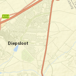 Diepsloot Street Map