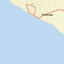 Denham Street Map