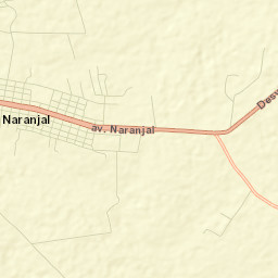 Naranjal Street Map