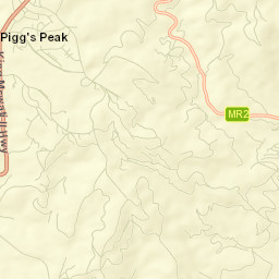 Piggs Peak Street Map