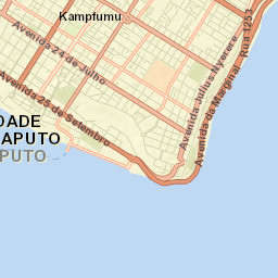 Maputo Street Map