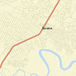 Boane District Street Map