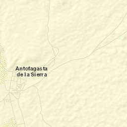 Antofagasta de la Sierra Street Map