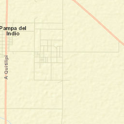 Pampa del Indio Street Map