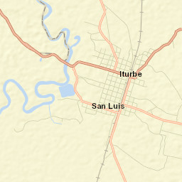 Iturbe Street Map