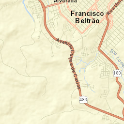 Francisco Beltrão Street Map