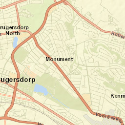 Krugersdorp Street Map