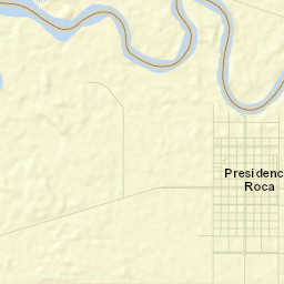 Presidencia Roca Street Map
