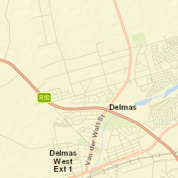 Delmas Street Map