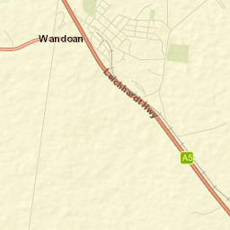 Wandoan Street Map