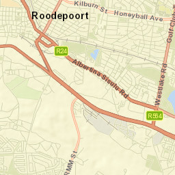 Roodepoort Street Map