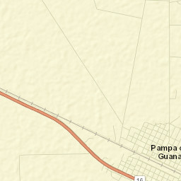 Pampa de los Guanacos Street Map