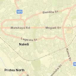 Soweto Street Map