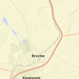 Breyten Street Map