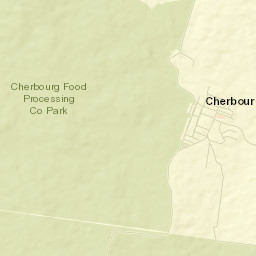Cherbourg Street Map