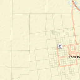 Tres Isletas Street Map