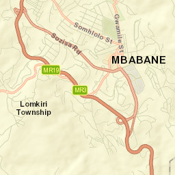 Mbabane Street Map