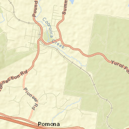 Pomona Street Map
