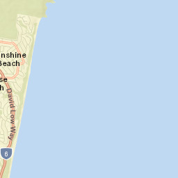 Sunshine Beach Street Map