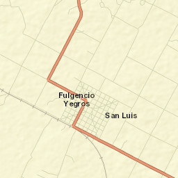 Yegros Street Map