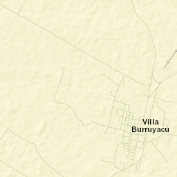 Burruyacú Street Map