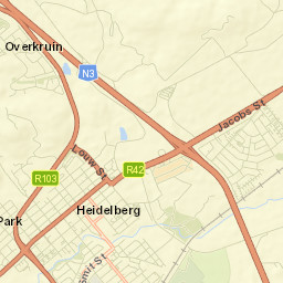 Heidelberg Street Map