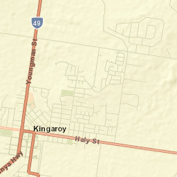 Kingaroy Street Map