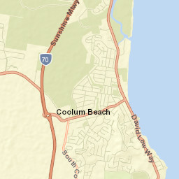 Coolum Beach Street Map
