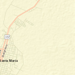 Santa María Street Map