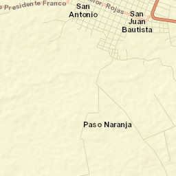 San Juan Bautista Street Map