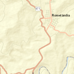 Romelândia Street Map