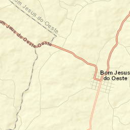 Bom Jesus do Oeste Street Map