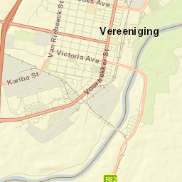 Vereeniging Street Map