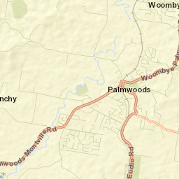 Palmwoods Street Map
