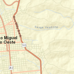 São Miguel do Oeste Street Map